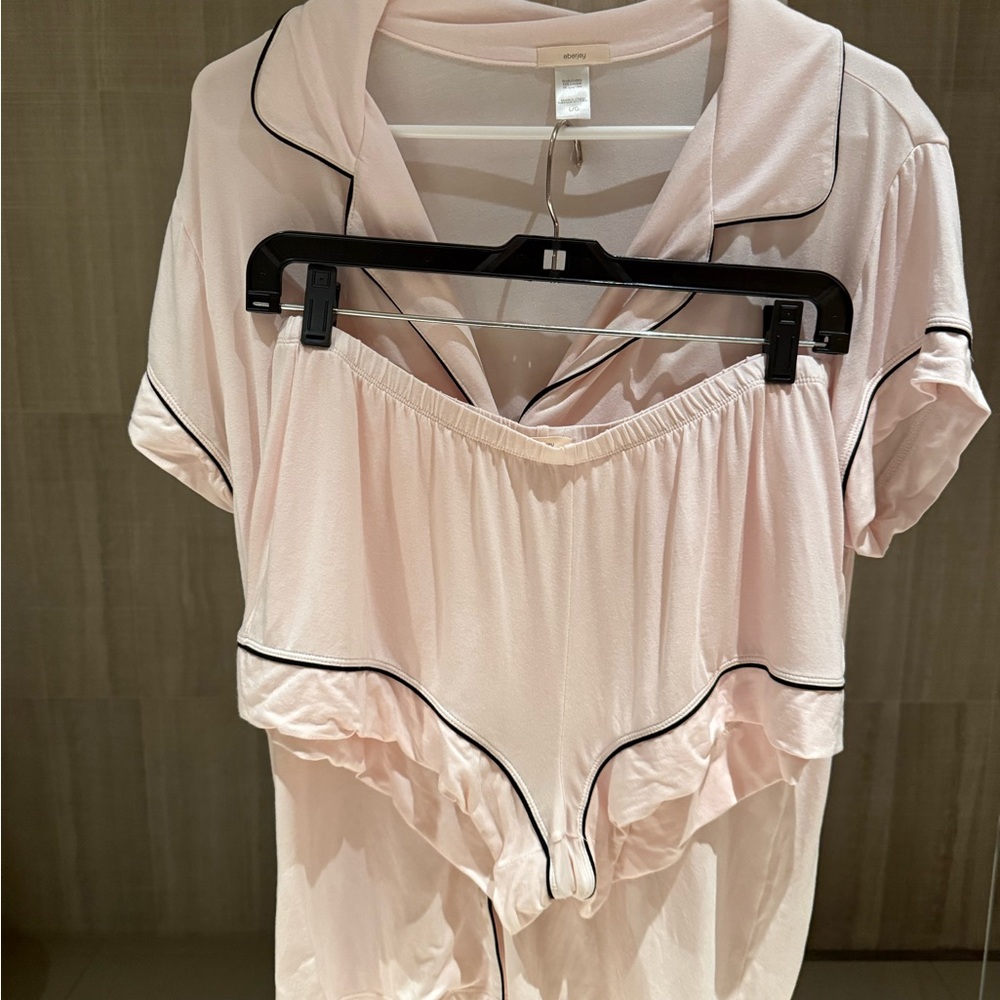 Women's Pink Pajama Set